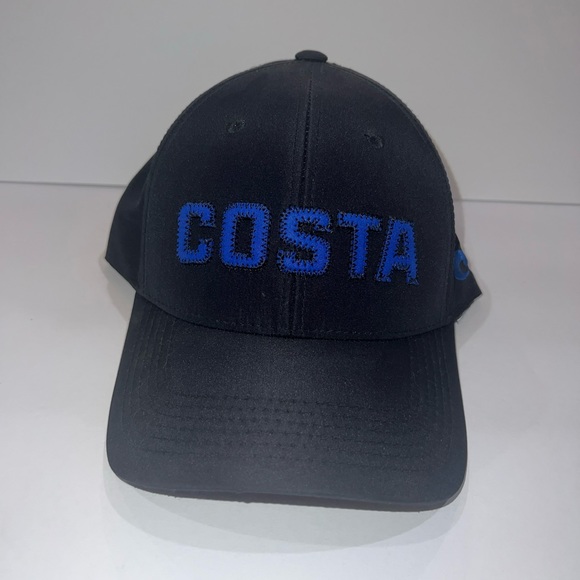 Costa Del Mar Navy Blue Adjustable Hat Polyester Shell - Picture 1 of 9